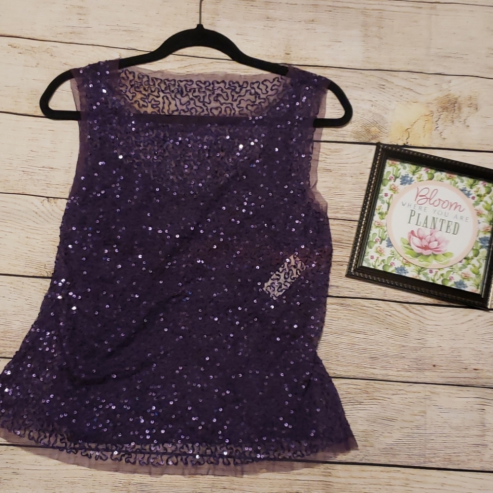 Talbots layered tank top | size L